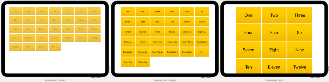 SwiftUI Self-Sizing Flow Layouts