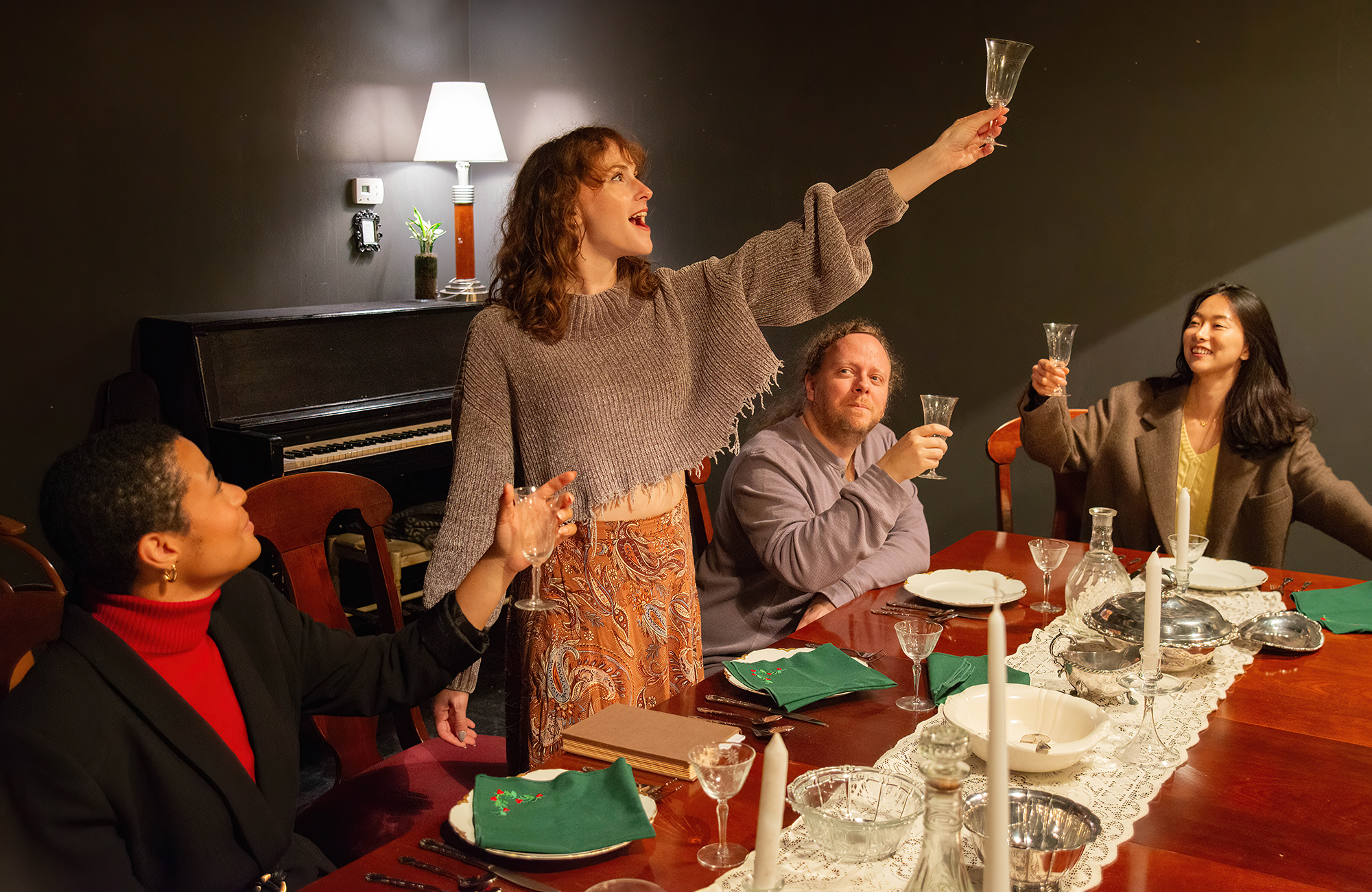 TUTA Theatre’s Latest Production Follows One Family Over 90 Years Of Christmas Dinners