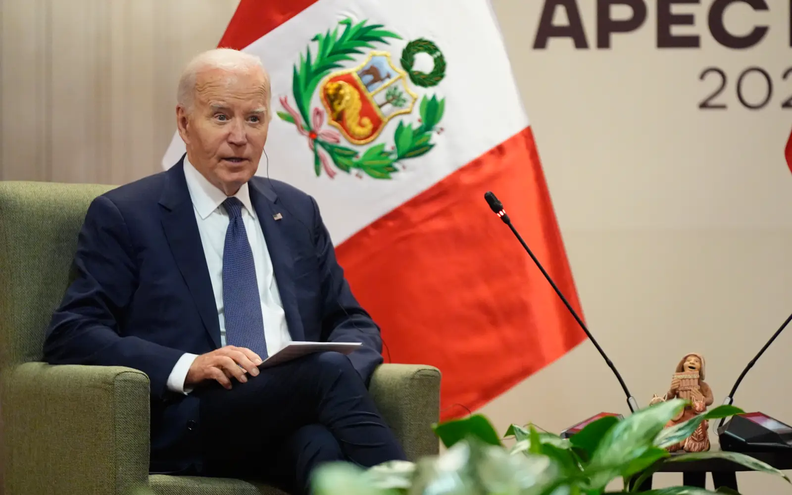 Taiwan’s Apec representative invites Biden to visit island