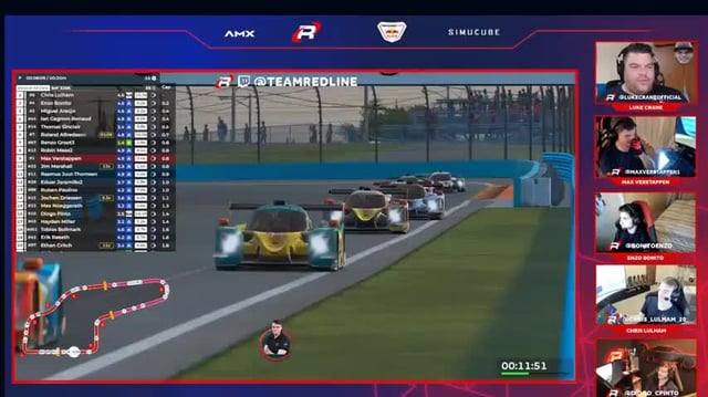 Team Redline Stream: "This is team Redline not Williams where they let anyone drive"