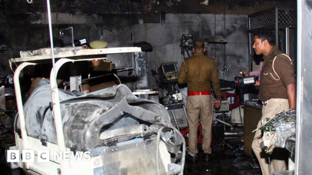 Ten newborns killed in hospital fire in Jhansi northern India