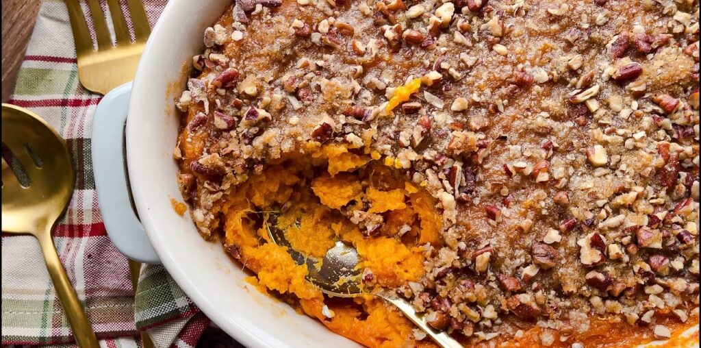 The BEST Ever Sweet Potato Casserole