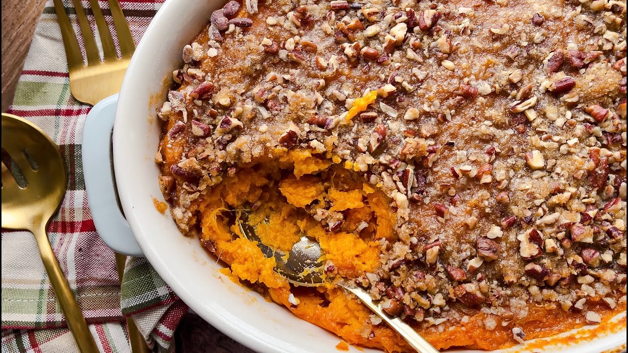 The BEST Ever Sweet Potato Casserole