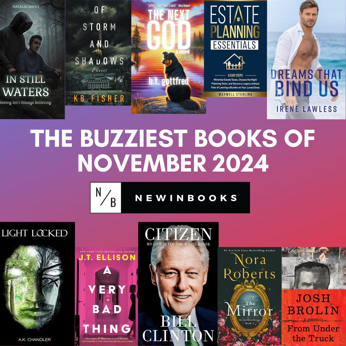 The Buzziest Books of November | 2024 | NewInBooks