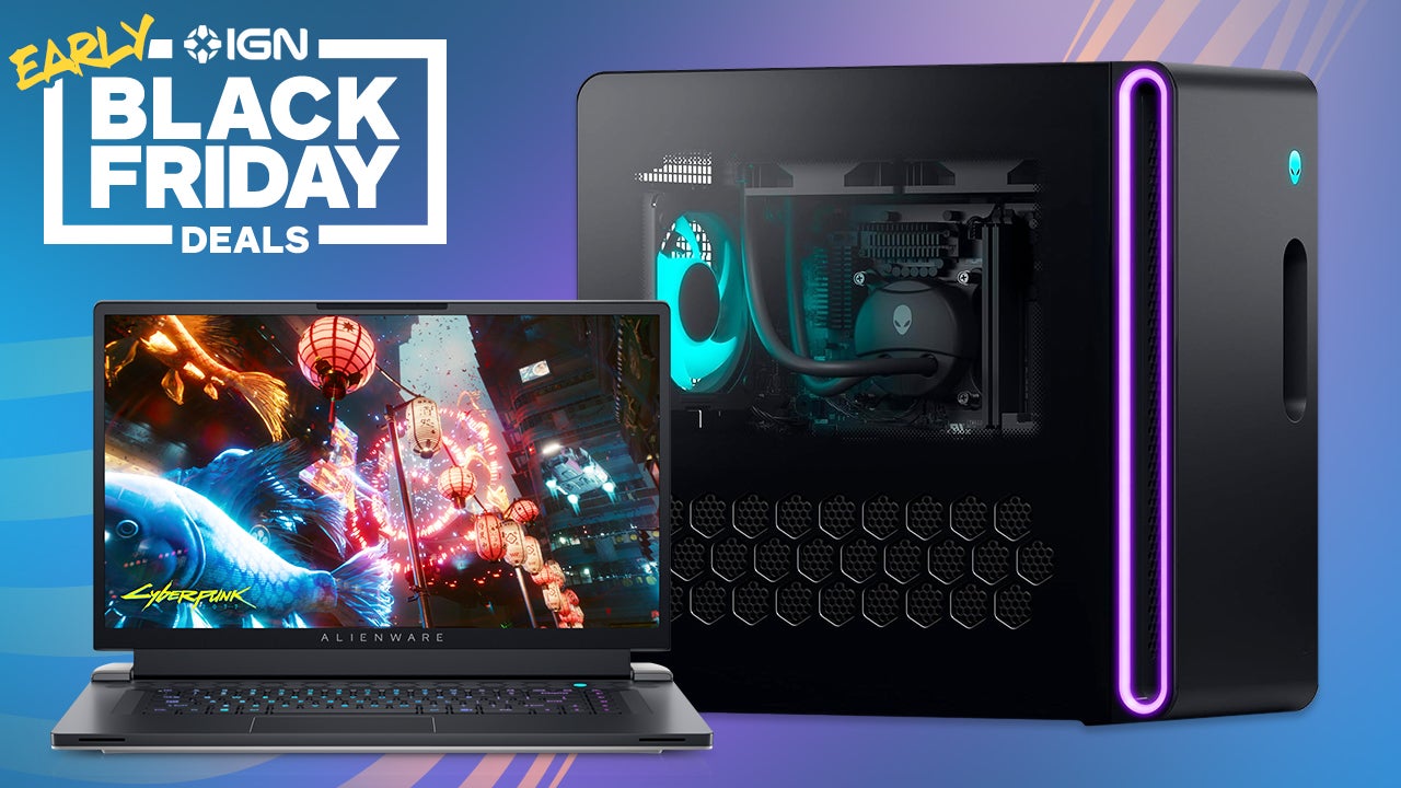 The Dell Early Black Friday Sale Starts Now: The Best Deals on Alienware Gaming Laptops & PCs – IGN