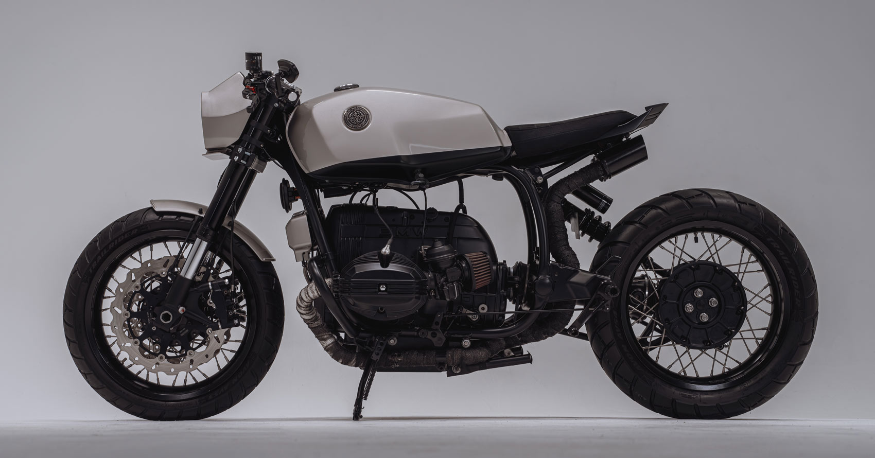 The Escape Machine: A Mercedes-inspired BMW R100R from Brooklyn