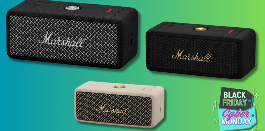 The Marshall Emberton II Speakers Are $70 Off for Black Friday