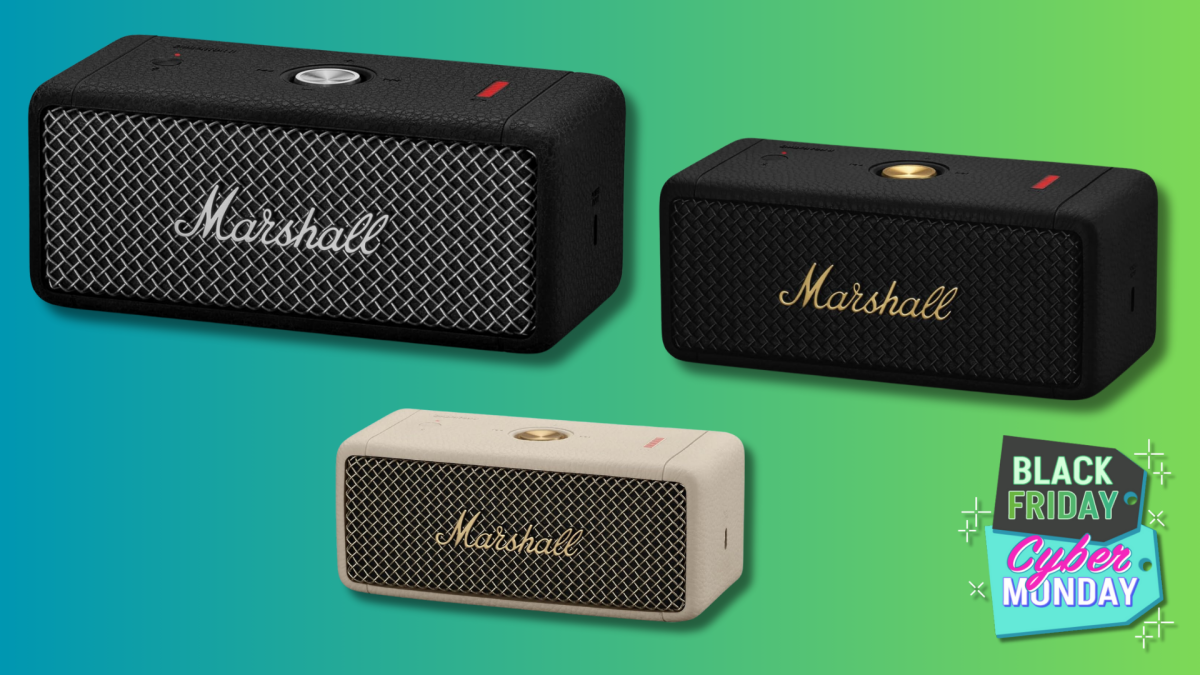 The Marshall Emberton II Speakers Are $70 Off for Black Friday