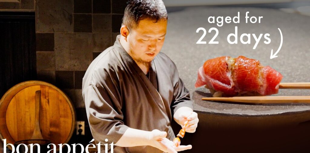 The Michelin-Star Chef Serving Sushi in an Apartment | Masters At Work | Bon Appétit