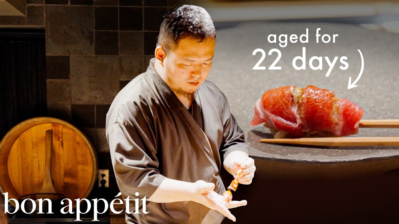 The Michelin-Star Chef Serving Sushi in an Apartment | Masters At Work | Bon Appétit