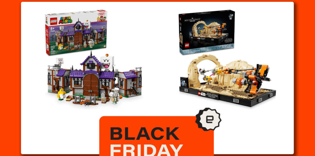 The best Lego Black Friday deals include up to 40 percent off Star Wars, Super Mario sets