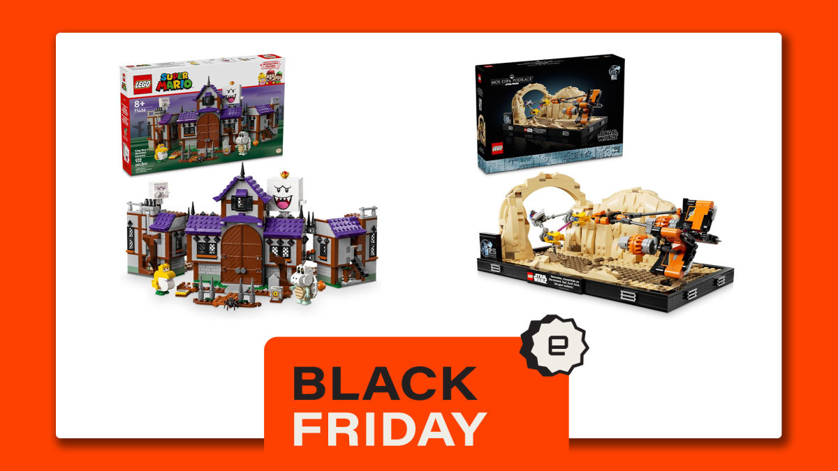 The best Lego Black Friday deals include up to 40 percent off Star Wars, Super Mario sets