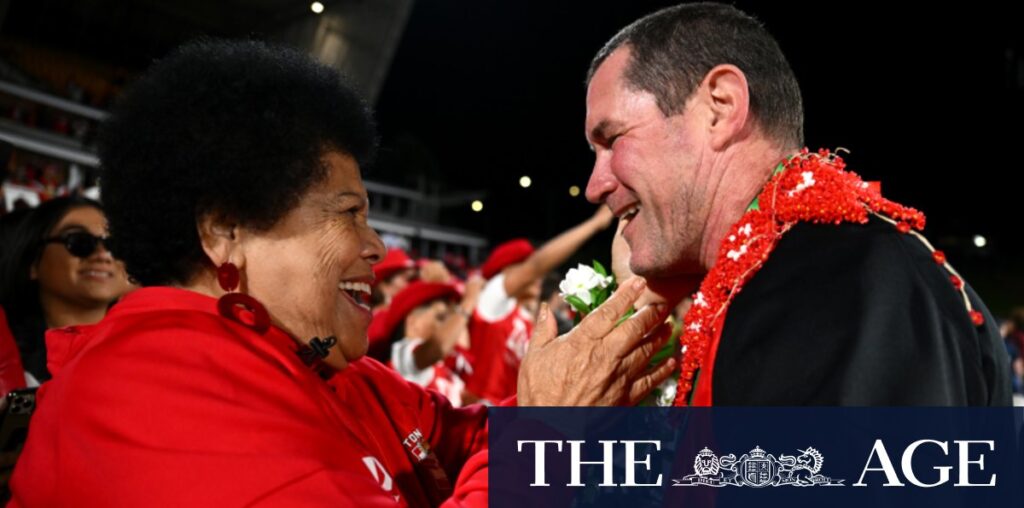 The moment Kristian Woolf realised what rugby league means to Tonga fans