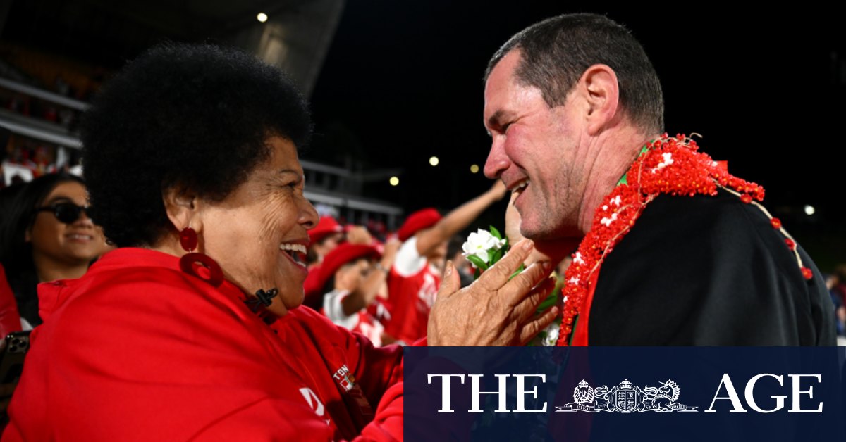 The moment Kristian Woolf realised what rugby league means to Tonga fans