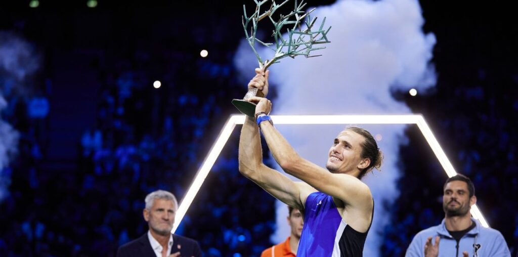 The week in tennis: Zverev wins in Paris, and the ATP Finals spots are locked in