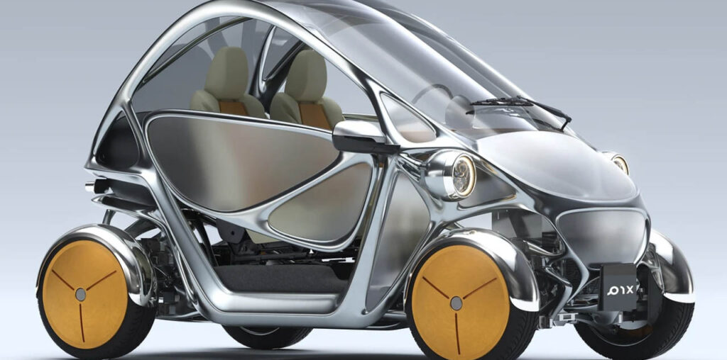 This 3D-Printed city car is AI-assisted emotional companion for city rides - Yanko Design