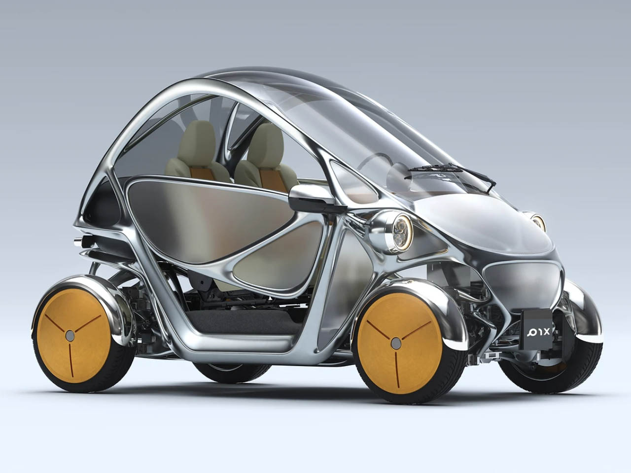 This 3D-Printed city car is AI-assisted emotional companion for city rides – Yanko Design