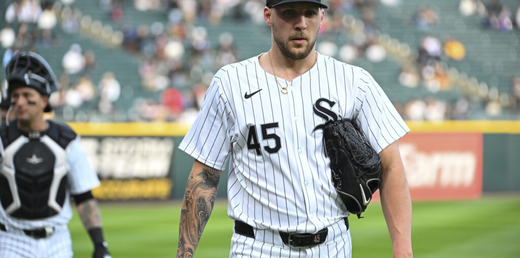 Chicago White Sox pitcher Garrett Crochet