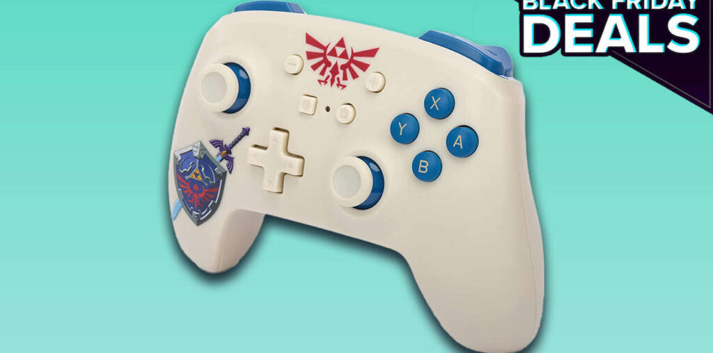 This Official Zelda-Themed Wireless Controller Is Only $25 At Amazon For Black Friday