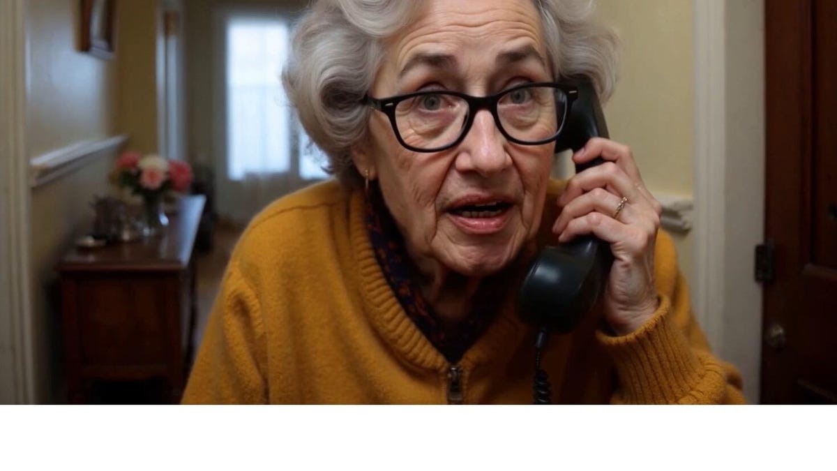 This &apos;lifelike&apos; AI granny is infuriating phone scammers. Here&apos;s how – and why