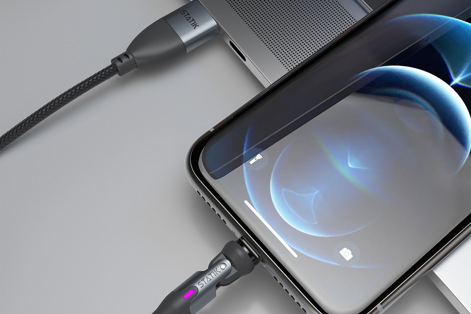 This sturdy magnetic charging cable packs all the connections you need