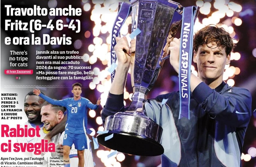 Today’s Papers – Rabiot wakes Italy up