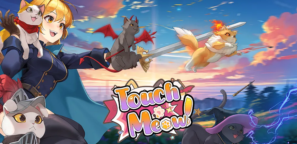 Touch Meow! v14 MOD APK (Menu, Unlimited Currency)