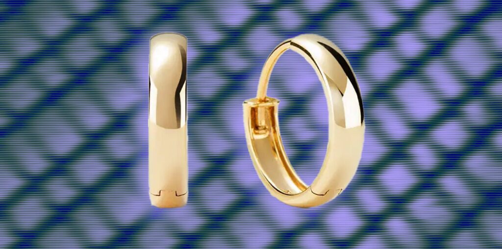 Tried & Tested: Gold Hoop Earrings You Can Sleep, Sweat & Shower In