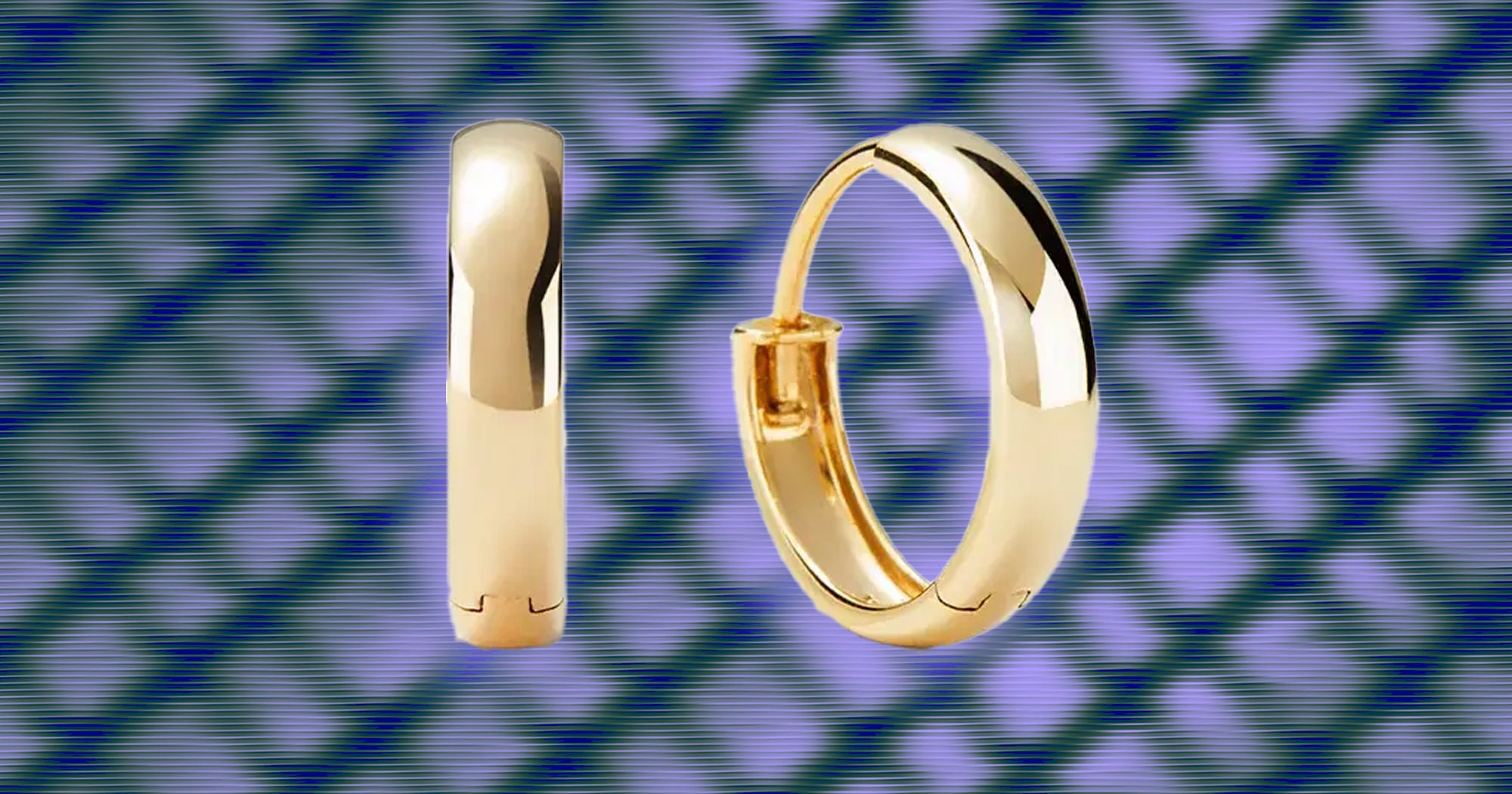 Tried & Tested: Gold Hoop Earrings You Can Sleep, Sweat & Shower In