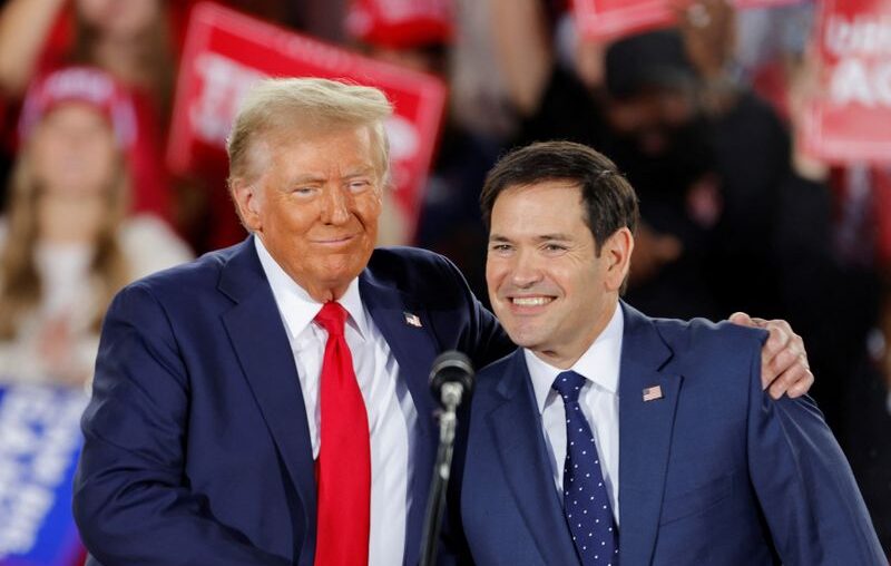 Trump expected to tap US Senator Marco Rubio for secretary of state, sources say