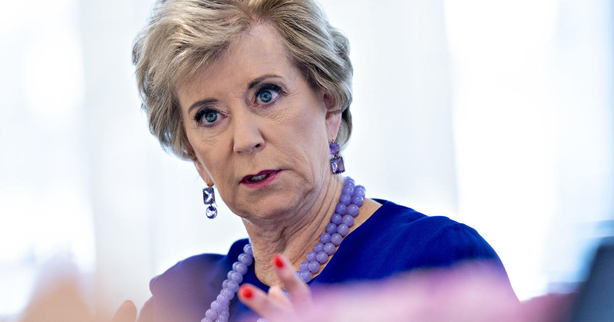 Trump picks Linda McMahon, former wrestling executive, to head Department of Education