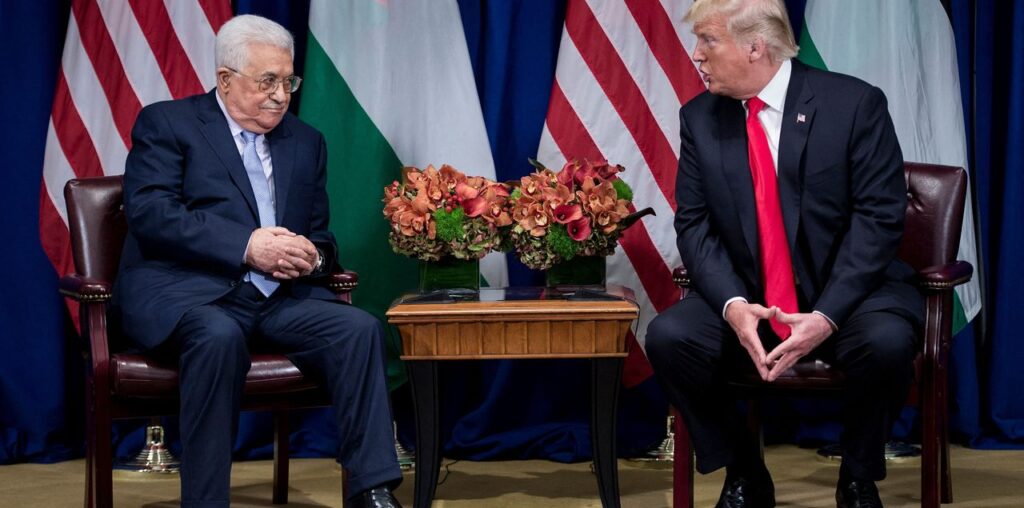 Trump tells Palestinian president he wants to end Gaza war