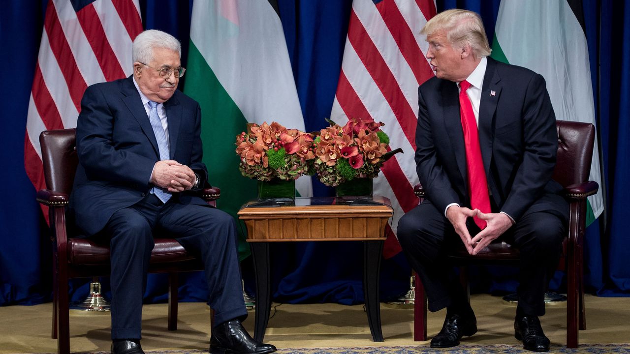 Trump tells Palestinian president he wants to end Gaza war