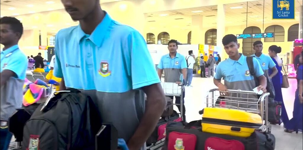 Under-17 Bangladesh Team Arrival | Bangladesh Tour of Sri Lanka | #SLvsBAN #SriLankaCricket