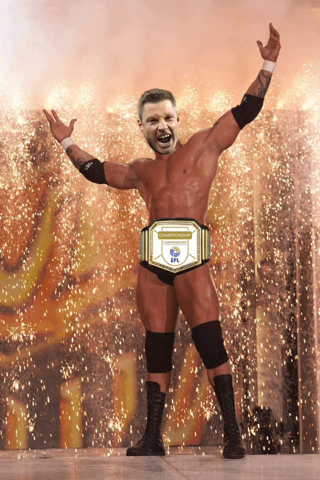 Under the BRIGHT LIGHTS of the Den, Millwall win the Championship Championship Belt for the first time!