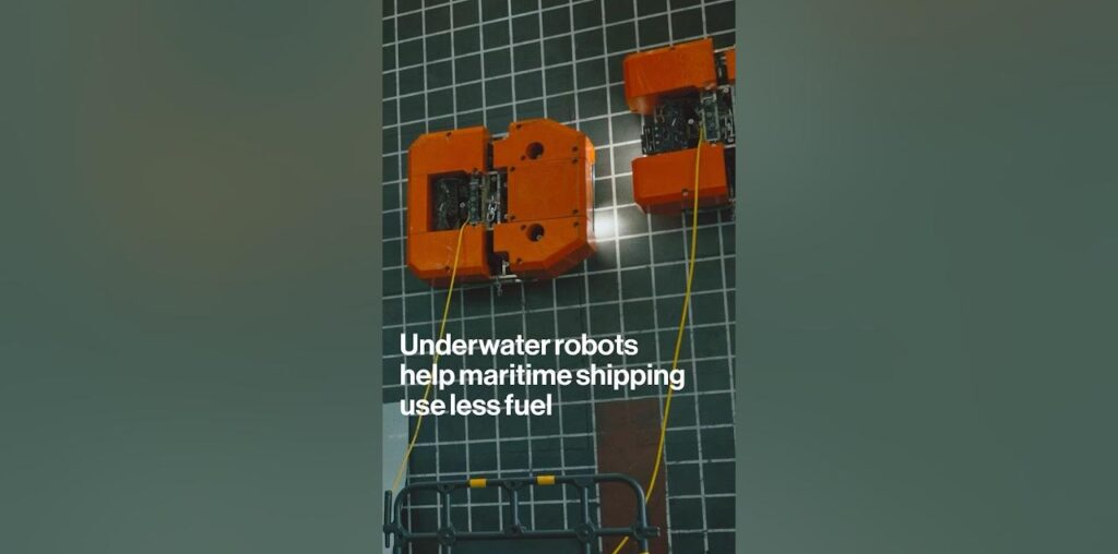 Underwater Robots Help Maritime Shipping Use Less Fuel