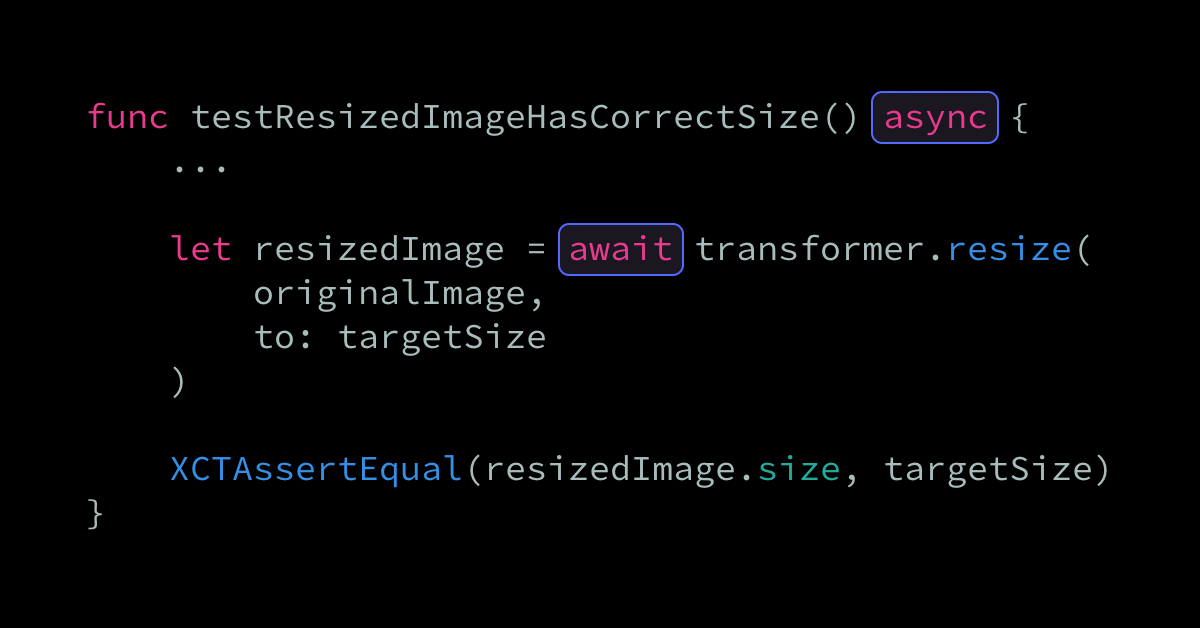 Unit testing Swift code that uses async/await | Swift by Sundell