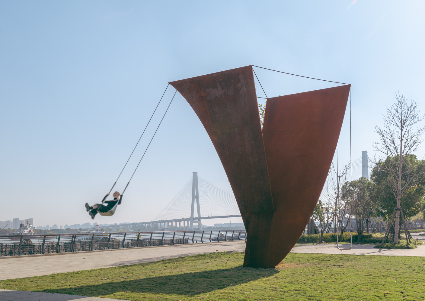 Urban Revitalization Through Motion: 9 Public Swings That Invite Play