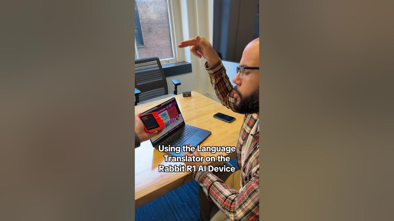Using the Language Translator on the Rabbit R1 AI Device