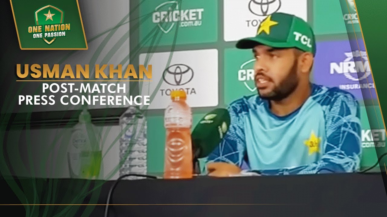 Usman Khan Post-Match Press Conference | Pakistan vs Australia, 2nd T20I | PCB | MA2A