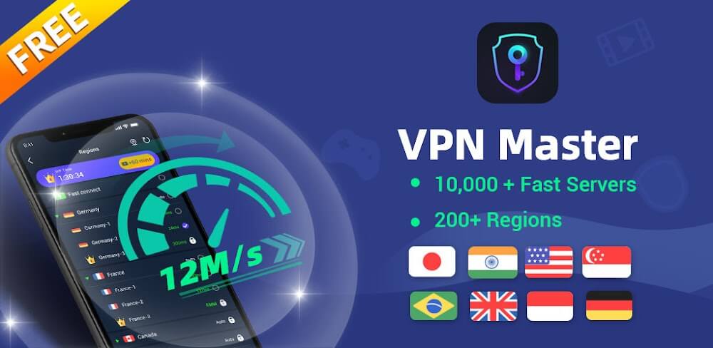 VPN Master v6.4.502 APK + MOD (VIP Unlocked)