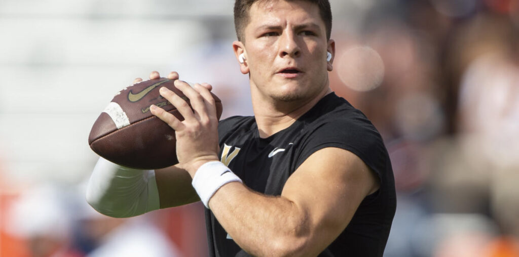 Vanderbilt QB Diego Pavia sues NCAA in effort to add another year of eligibility