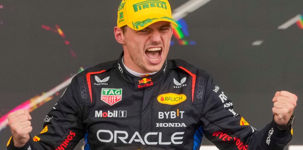 Verstappen moves to brink of title with stunning comeback win in Brazil