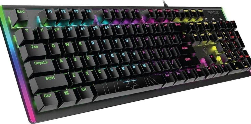 Vertux Comando Wired Mechanical Gaming Keyboard