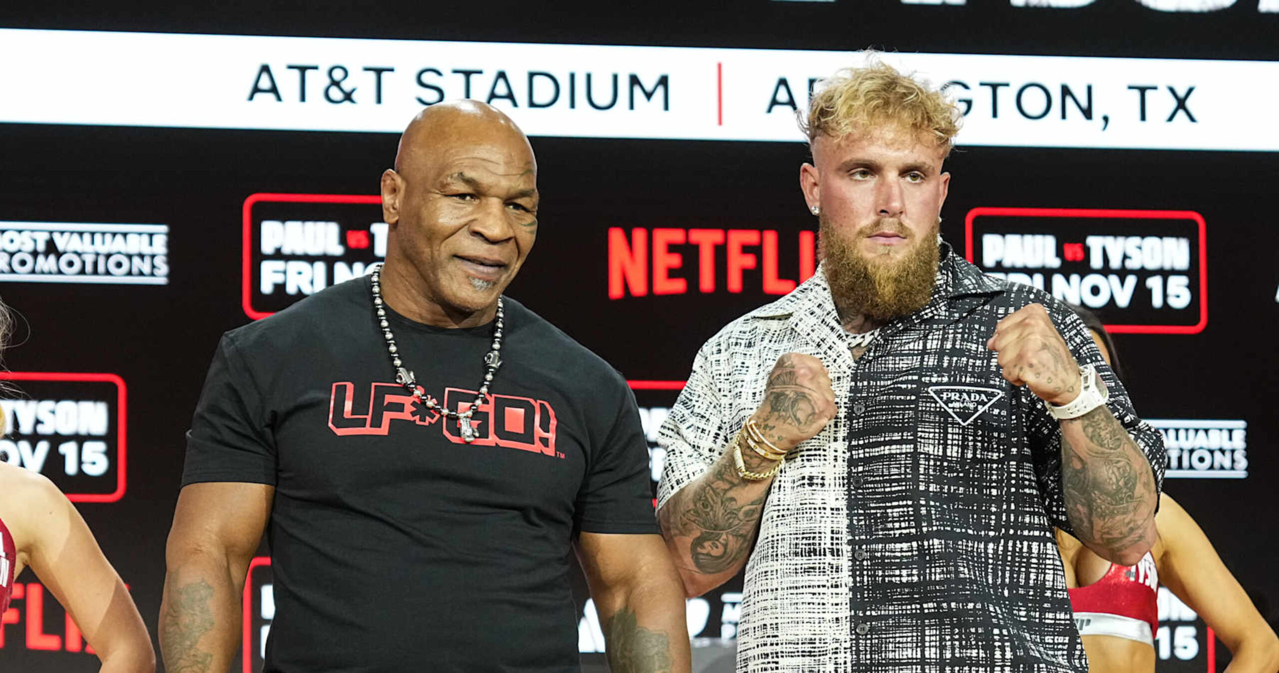 Video: Mike Tyson, Jake Paul Open Workouts Excite Fans Ahead of Boxing Fight