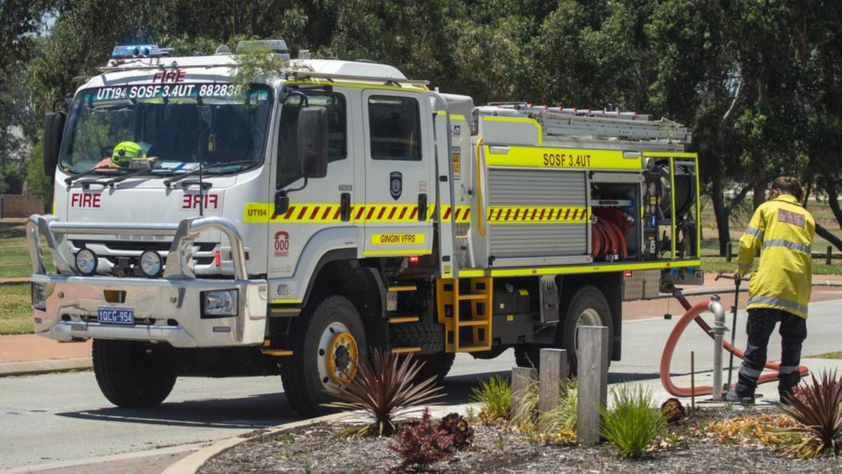 Volunteer firefighters injured as blaze flares up