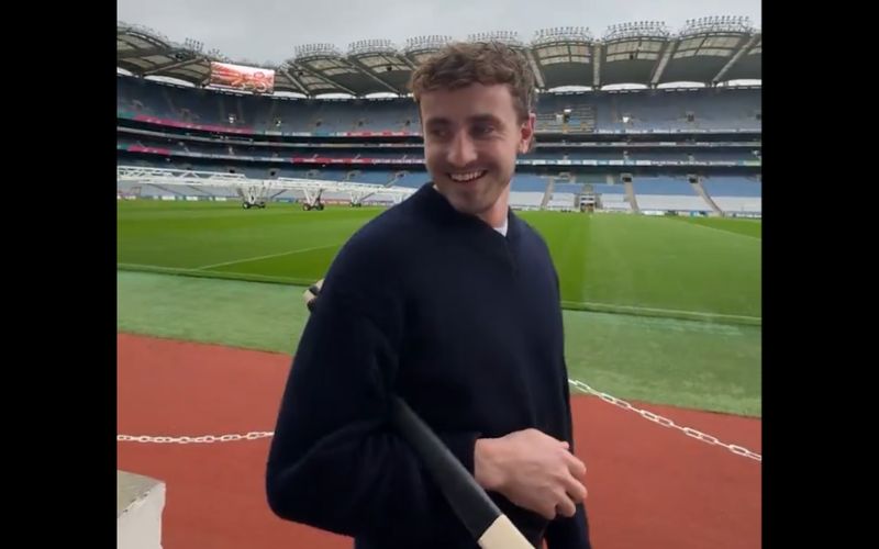 WATCH: Paul Mescal goes from Colosseum to Croke Park