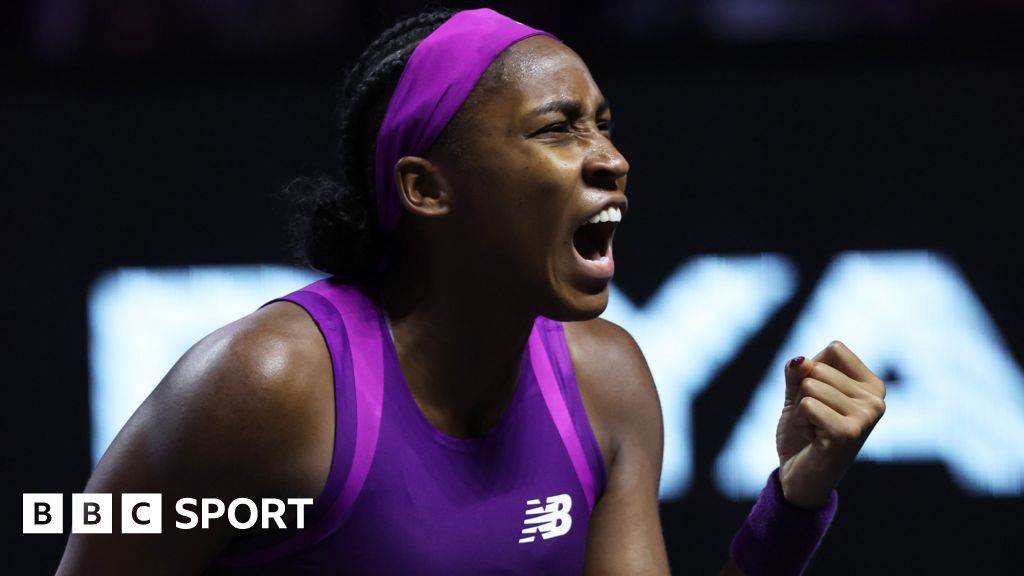 WTA Finals 2024: Coco Gauff beats Aryna Sabalenka to set up final against Zheng Qinwen