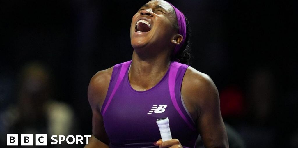 WTA Finals: Coco Gauff beats Zheng Qinwen in remarkable final