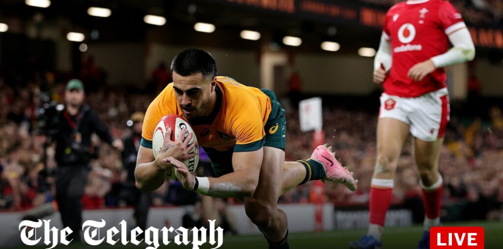 Wales v Australia live: Score and latest updates from Autumn Internationals